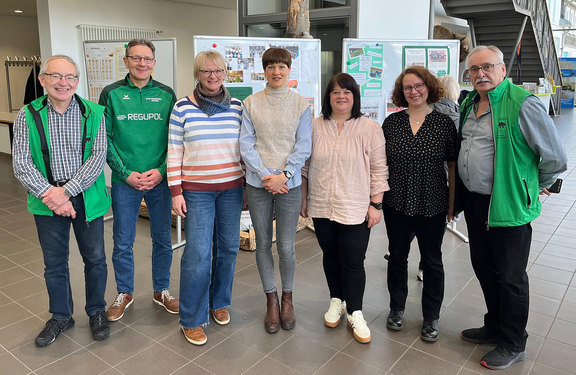 Das Vorstandsteam der Abteilung Turnen und Leichtathletik des VfL Bad Berleburg