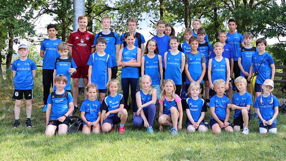 SchülerCup 2023 am 23.06.2023 in Arfeld: Etliche VfL-Leichtathleten waren erfolgreich am Start.