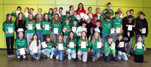 Sportabzeichen im VfL Bad Berleburg: 103 erfolgreiche Bewerber zum Sportabzeichen 2025