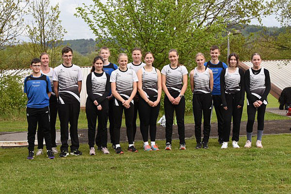 18 VfL-LeichtathletInnen starteten im Team der LG Wittgenstein.