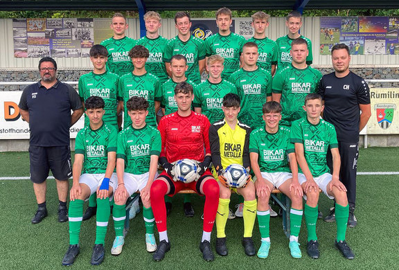 Das A-Junioren-Team der JSG Bad Berleburg / Edertal (Kreisliga A) - Saison 2024/25