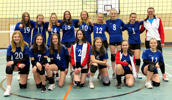 Das weibliche U16-Team des VfL Bad Berleburg