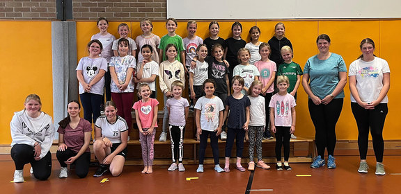 Mädchenturnen im VfL Bad Berleburg (Mädchenturnen I - 1. - 4. Klasse)