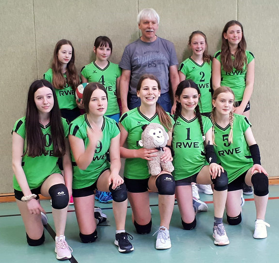 Das U15-Mädchen-Team des VfL Bad Berleburg (Bezirksliga 11 U15)