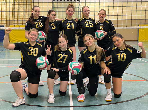 Das weibliche U18-Team des VfL Bad Berleburg (Oberliga 1)