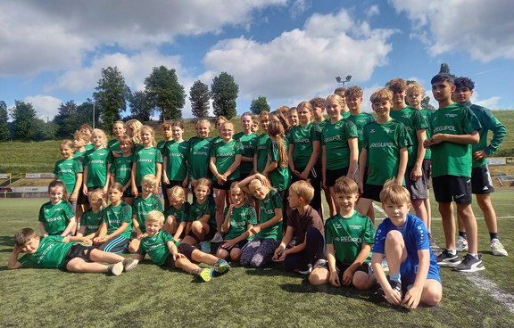 VfL-Team beim Schüler-Cup am 11.07.2025 in Birkelbach