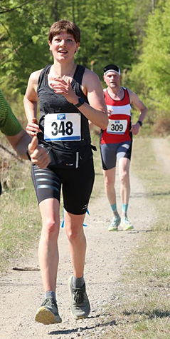 Gewinnerin der Rothaar-Laufserie 2025: Ina Haas (1. Platz W 35)