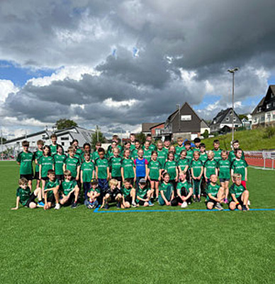VfL-Team beim Schüler-Cup am 13.06.2025	in Erndtebrück