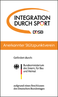 Anerkannter Stützpunktverein im Bundesprogramm Integration durch Sport!